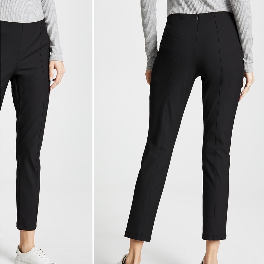Hatch Women’s Black Stiletto Stretch Knit Dress Maternity Pants Sz 1 / XS S 0 2